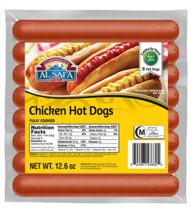 Halal Chicken Hot Dogs