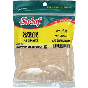 Granulated Garlic sasaf
