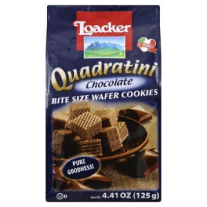 CHOCOLATE BITE SIZE WAFER COOKIES