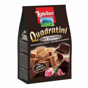 Loacker Small Quadratini Dark Chocolate