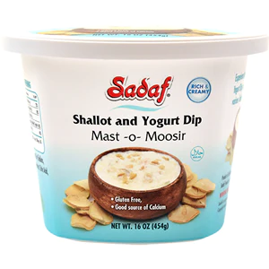 Shallot Yogurt Dip Mast Moosir