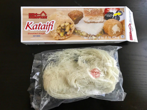 Indo-Euro Kadaifi Dough
