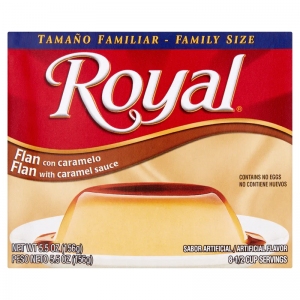 Royal Bilingual Flan Dessert