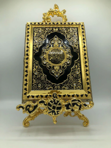 Gold & Black Quran Ornamental Case